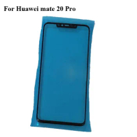 For Huawei Mate 20 Pro Front Outer touch Screen Glass Lens without flex cable Cover Repair Parts For Huawei Mate20 pro 20pro