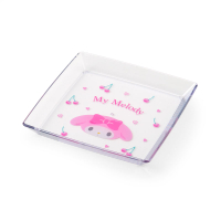 asdfkitty*日本製 美樂蒂櫻桃 點心盤 蛋糕盤 水果盤 小菜盤 置物盤-正版商品