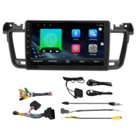 1G+16G 2Din Car DVD Radio Android 10 Car Radio Multimedia Video Player for Peugeot 508
