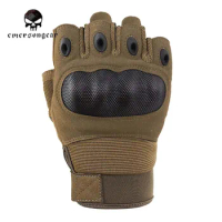 Emerson Tactical Half Finger Gloves Combat Hand Protective Gear Handwear Hunting Milsim Trekking Hiking Training Outdoor