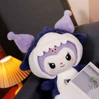25cm Hello Kitty Sanrio Plushie Kuromi Cinnamoroll Anime Plush Toy Kawaii Mymelody Plush Doll Girl Kids Birthday Gift - Miniso