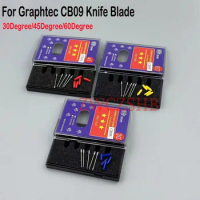 10PCS CB09U CB09 Cemented Carbide Blade For Graphtec CE5000 CE6000 CE7000 FC8000 FC8600 FC9000 Cutting Lettering Knife Blade