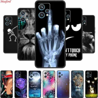 For Realme 9 Phone Case Black Silicon Soft Phone Cover Case For Realme GT2 Pro 5G Realme 9 Pro Plus 