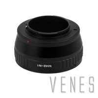 VENES Mount Adapter Ring Suit For M42 Screw Lens to Suit for Nikon 1 J5 J4 S2 V3 AW1 J3 J2 J1 V2 S1 V1 Camera , For M42-N1