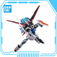 BANDAI ROBOT Soul Aile Strike Gundam GAT-X105 15th Mobile Report Gundam Assembly Plastic Model Kit Action Toys Figures Gift