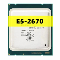 Xeon Processor E5-2670 CPU 20MB 8-Core 2.60 GHz 8.00 GT/s LGA 2011 SROKX E5 2670 CPU Free Shipping