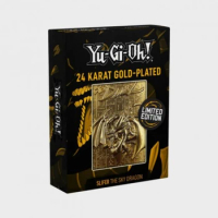Yugioh 24k gold cards Wing Sky dragon