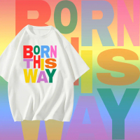 COD เสื้อ PRIDE MONTH  LGBTQ+ T-shirt  ใส่ได้ ทั้ง ชาย ใส่สบาย ไม่หด ไม่ย้S-5XL