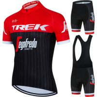 Mtb Clothes Man Costume for Men's Bike TREK Sports Set Cycling Clothing 2024 Suits Pants Blouse Jacket Male Jersey Gel Equipment