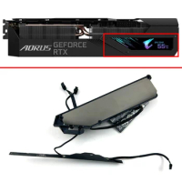 Graphics Card attachment RGB For Gigabyte RTX 3080 3090 XTREME graphics card LED Display screen