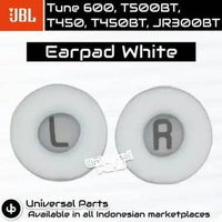 Bantalan Busa JBL Tune 600BT / T500BT / T450 / T450BT / JR300BT / All Headset 70mm Earpad Ear Pad Ea