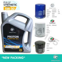On Sale Proton 5w30 4L Fully Synthetic Engine Oil API SP ILSAC GF-6A 4L Minyak Hitam Enjin Kereta Ca