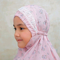 MUKENA NEW KIDS RAYA COLLECTION SERIES 2026 RAYON VALENCIA ZLATRA SIGN COQUETTE SERIES (Hijab Anak M