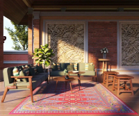 Karpet Turki Ostrich BATIK 190x240cm Permadani Tikar Lantai Piknik Sisa Ekspor Dubai Turkey Carpet