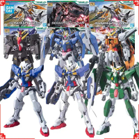 Bandai Gundam Model Kit HG Exia Repair 2 Dynames Kyrios Seraphim 00 Raiser Action Figure Gunpla Anim