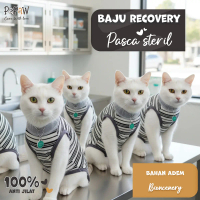 Baju Steril Kucing Anjing Betina Jantan Untuk Recovery Pasca Operasi