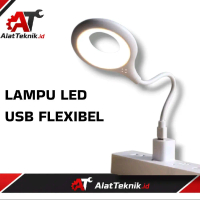 lampu LED USB fleksibel yang dapat digunakan sebagai lampu baca atau lampu belajar
