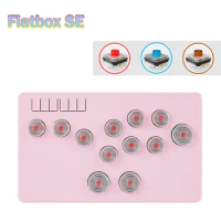 Flatbox Arcade Joystick Hitbox Controller Arcade Fighting Game keyboard Fight Stick for PC /PS3/PS4 /Switch Mini arcade hit box