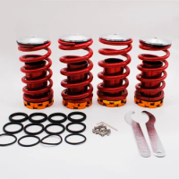 Lowering Spring For Honda Civic 88-00 Coilover Springs Red Available Aluminum Coilover Kits Available Coilover Suspension