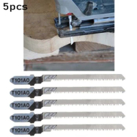 5pcs T101AO HCS Jigsaw Blades Set Fast Down Cut Worktop Wood Cutting T Shank Jig Saw Blade DIY Power Tool Accessories