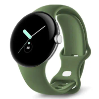 No Gap Silicone strap For Google Pixel Watch 2 Sport Smartwatch Bracelet Correa Accessories Belt for Pixel Watch Active Band