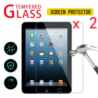 2Pcs Tablet Screen Protector Cover for Apple IPad 9th 8th 7th Gen/IPad 6th 5th/ IPad 4 3 2 9.7 Inch Tempered Glass Tempered Film