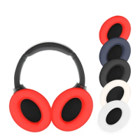 1Pair Silicone Ear Pads For WH-1000XM3/1000XM4 Headphones Elastic Foam Earpads Ear Pads Sponge Cushion Drop Shipping