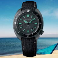 【SEIKO 精工】限量 PROSPEX 黑潮 夜視鏡綠 潛水機械腕錶 禮物推薦 畢業禮物(SRPH99K1/4R35-05H0C)