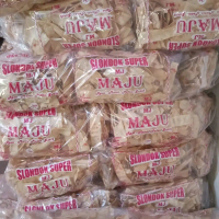 slondok mentah super MAJU Food Pedas Keripik Cemilan