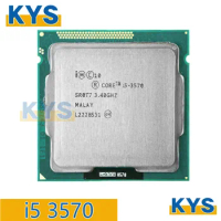 Intel For I5 3570 CPU Processor Quad core 3.4Ghz /L3=6M/77W slot LGA 1155 Desktop CPU I5-3570