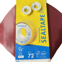 Onda Seal Tape Onda 1/2\ 10m Ori Professional Sealtape ST-01 Lebar 1/2 Inci Panjang 10 Meter"
