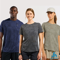 瑞士 ODLO 官方直營 男 女  Zeroweight  Chill-Tec ENGRD 短袖T-SHIRT