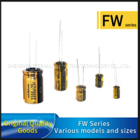 10PCS Electrolytic Capacitors NICHICON FW Capacitor for HiFi Audio 6.3V/10V/16V/25V/35V/50V/63V/100V 1UF~47UF/100UF/470UF~4700UF