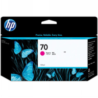 HP 惠普 No.70 洋紅色 130 ml 墨水匣 C9453A(過期品) 適用DesignJet Z2100Z3100Z3200Z5200Z5400