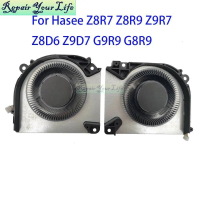 Laptop CPU Fan พัดลมระบายความร้อน CPU GPU สำหรับ Hasee Z8r5 Z8r7 Z8r9 Z9r7 Z9r9 G8r9 G9r9 Z8d6 Z7d6 