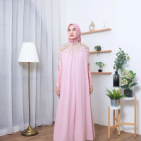 TERMURAH KAFTAN SYIFA + DALAMAN GAMIS PREMIUM