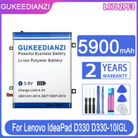 GUKEEDIANZI Laptop Battery L17L2PF3 L17M2PF3 L17S2PF3 L17D2PF2 L17C2PF1 5900mAh For Lenovo IdeaPad D330 D330-10IGL D330-10IGM
