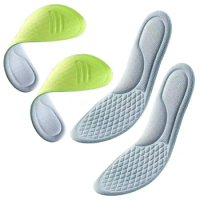 Comfort Arches Support Shock Absorption &amp; Cushioning Sport Insoles Cuttable Size