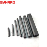 High quality soft ferrite manganese zinc ferrite magnetic rod magnetic bar length 140mm diameter 10-38mm