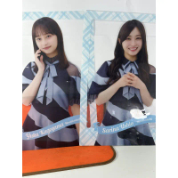 ️ รัศมีแห่งความสดใส... Hinatazaka46 Acrylic Poster \Kageyama Yuka & Ushio Sarina\"  a4 คําแนะนําผลิต
