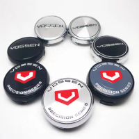4pcs 65mm 60mm Vossen Wheel Center Cap For RAYS TE37 Wheel Hub Styling Cover Emblem Badge Sticker Accessories