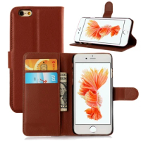 New Arrival Luxury Leather Flip Case For Apple iPhone 6 Plus / 6S Plus 6S+ 5.5 Inch Cover For iPhone 6S Plus With Wallet &amp; Stand