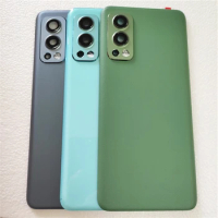 New For OnePlus Nord 2 5G Battery Cover Back Glass Rear Door Housing Case Back Panel Battery Cover For OnePlus Nord2 5G