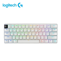 【Logitech 羅技】G Pro X 觸感軸職業機械式60%電競鍵盤｜白色【三井3C】