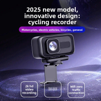 2K HD Night Vision Motorcycle Dash Cam Bracket Waterproof Dustproof Riding Recorder WIFI Waterproof