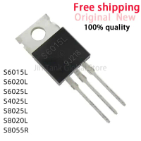 ชิป IC, 10 ชิ้น, S6015L, S6020L, S6025L, S4025L, S8025L, S8020L, S8055R, TO-220, ในสต็อก, ขายส่ง, วง