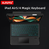 Magic Keyboard For iPad Air 5 4 10.9 Inch Pro 11 12.9 10.2 2022 Air5 2021 Air4 Case Touch Wireless Backlight Tablet Smart Cover