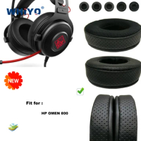 Replacement Ear Pads for HP OMEN 800 Headset Parts Leather Cushion Velvet Earmuff Headset Sleeve Cover