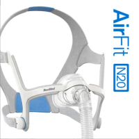 Airfit N20 Nasal Mask for Resmed CPAP Auto CPAP Bipap Mask Anti Snoring Sleep Apnea Respirator Ventilator Universal CPAP Mask