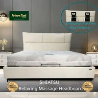 Re-born Tech Divan SHIATSU Relaxing Massage Headboard Dipan Sandaran Knockdown Tempat Tidur Pijat Ke